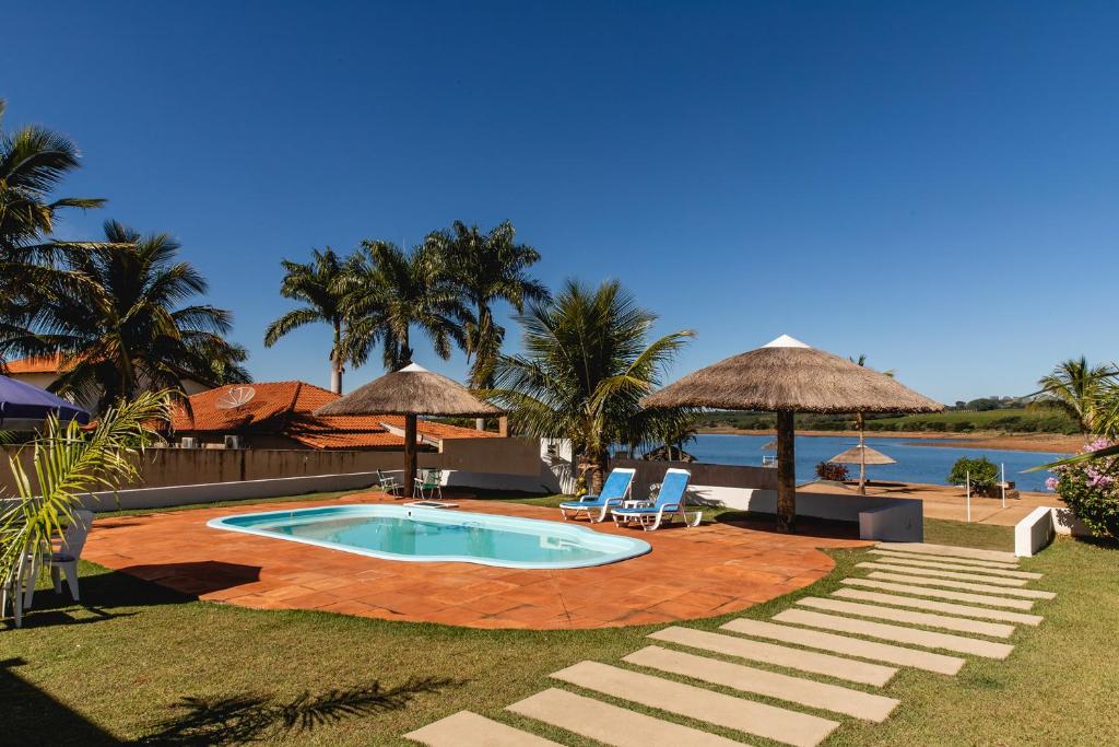 Casa com Wi-Fi e lazer completo em Carlopolis PR