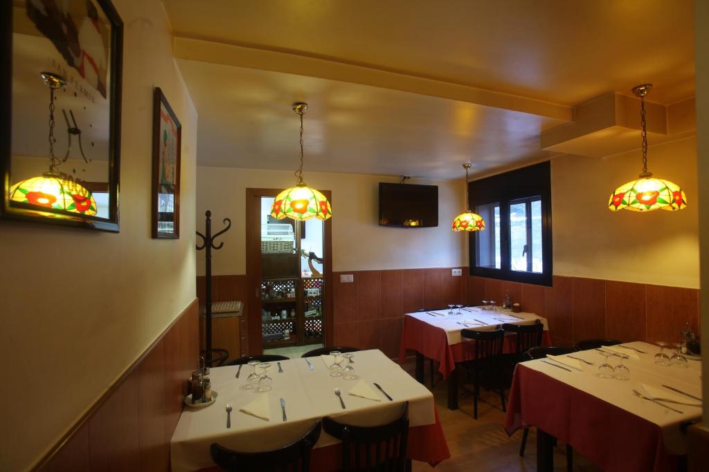 Restaurace v ubytování Apartaments Turístics Prat de Les Mines