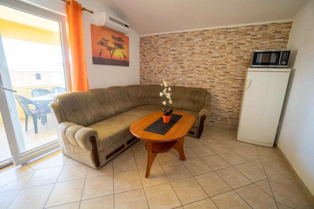 Posezení v ubytování Apartments Pavic
