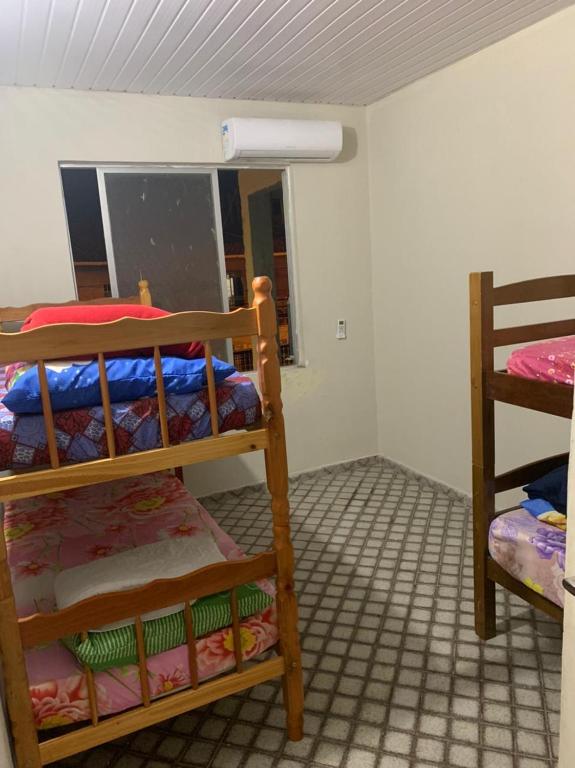 Postel nebo postele na pokoji v ubytování Hostel da Paz