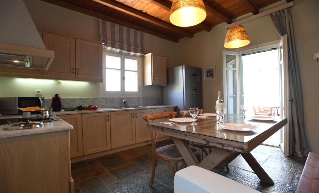 Kuchyň nebo kuchyňský kout v ubytování Laurel house