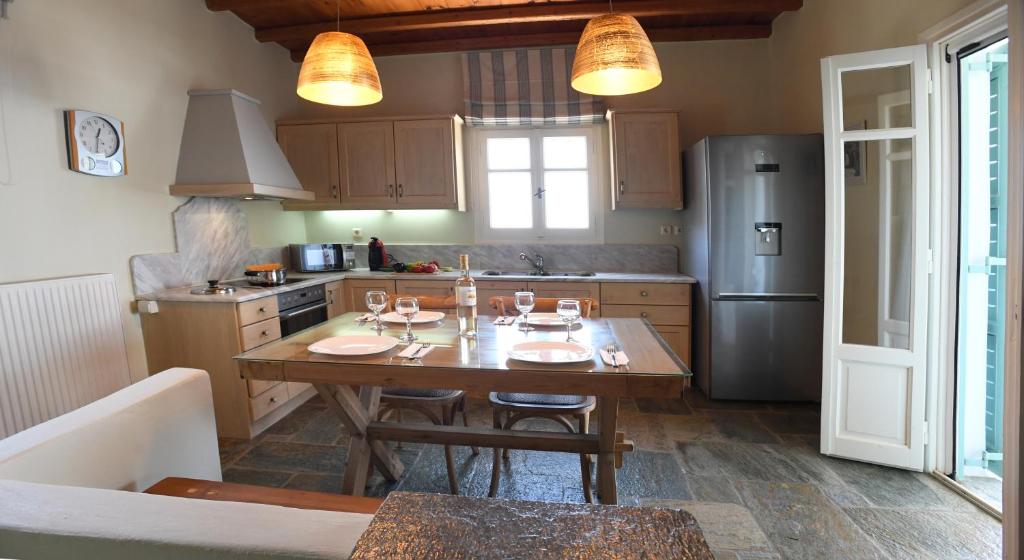 Kuchyň nebo kuchyňský kout v ubytování Laurel house