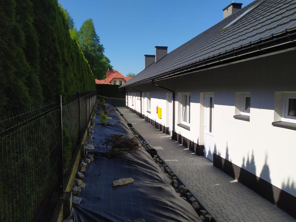 Budova, v ktorej sa apartmán nachádza