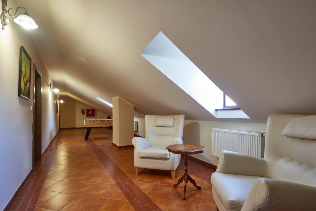 Posezení v ubytování Vivaldi Apartments