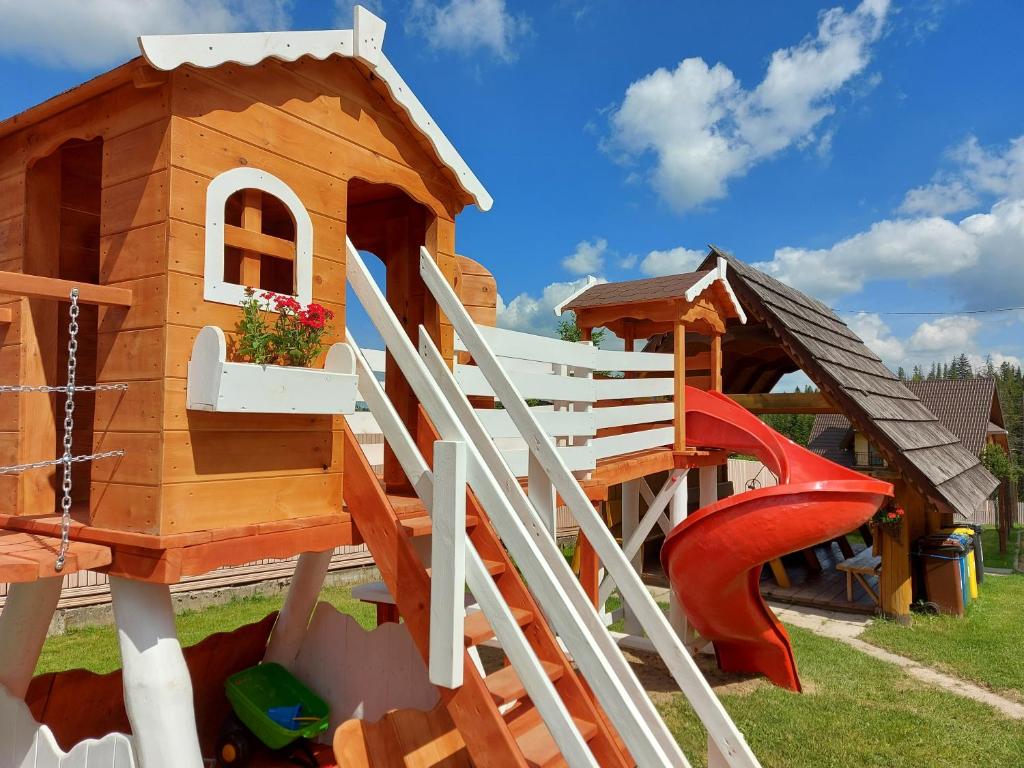 Detský kútik v ubytovaní Willa Stachoniówka