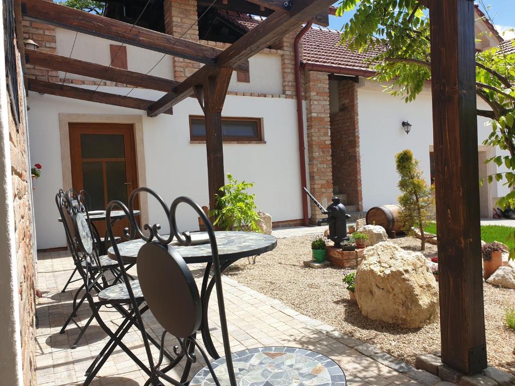 Zahrada ubytování Apartmány in Veritas