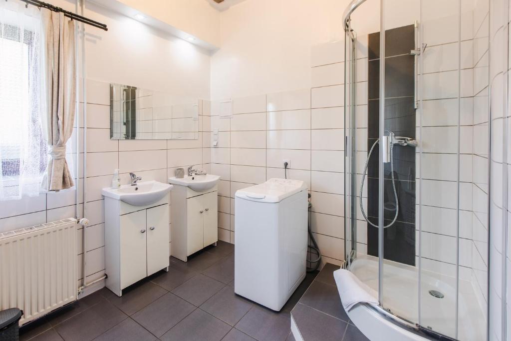 Kúpeľňa v ubytovaní Apartament Grota