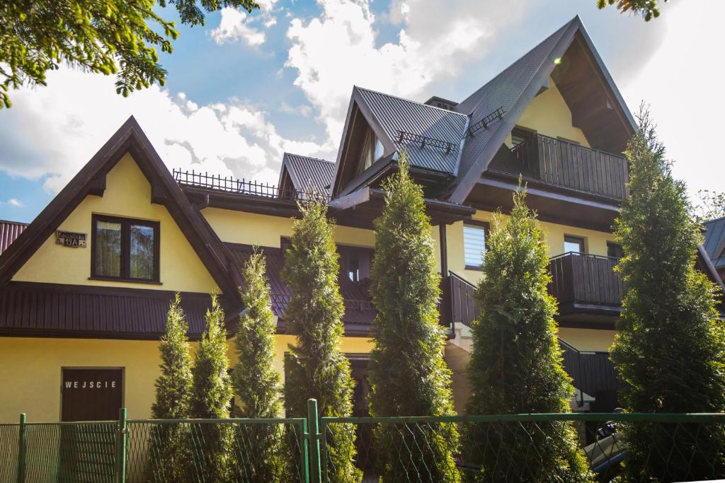 Budova, v ktorej sa apartmán nachádza