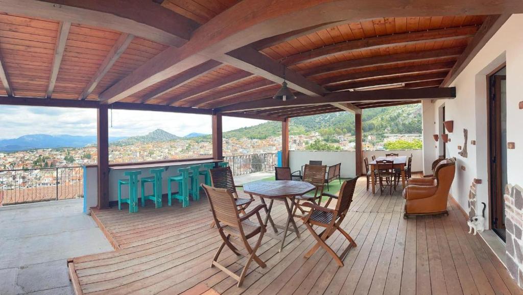 Nespecifikovaný výhled na hory nebo výhled na hory při pohledu z bed and breakfast