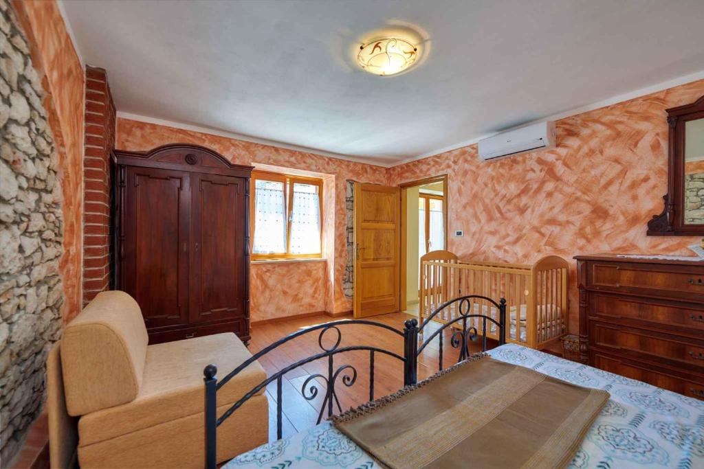 Część wypoczynkowa w obiekcie Holiday home in Medulin/Istrien 9006