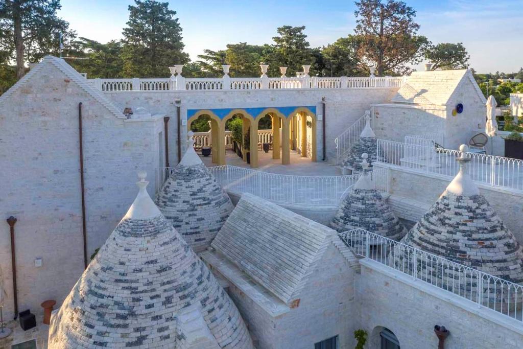Balkón nebo terasa v ubytování Borgo dei Lecci Puglia