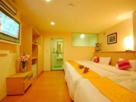Tanxiang Resort Hotel Sun Moon Lake Harbour - Sun Moon Lake Pier - 5 Kişilik Superior Aile Odası (Penceresiz)