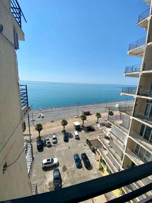 Nespecifikovaný výhled na moře nebo výhled na moře při pohledu z hotelu