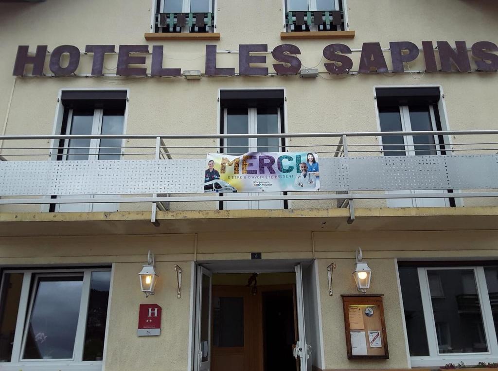 Certifikát, hodnocení, plakát nebo jiný dokument vystavený v ubytování Hotel Les Sapins