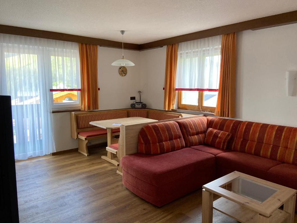 Posezení v ubytování Appartement Hubner