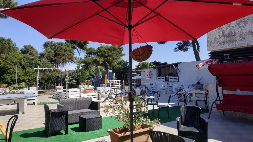 Restaurace v ubytování Villaggio Camping Nurral