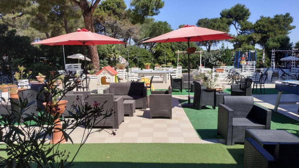 Restaurace v ubytování Villaggio Camping Nurral