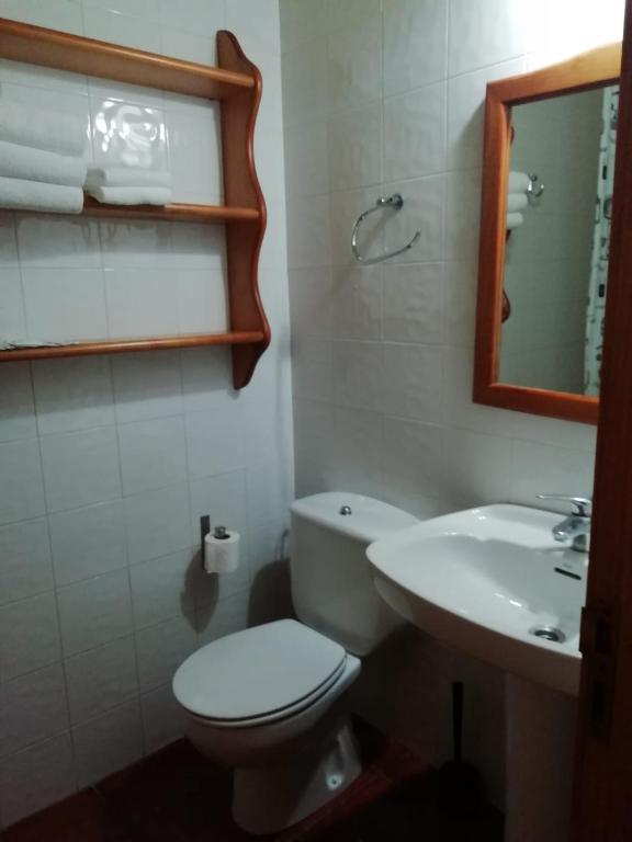 Koupelna v ubytování Casa Pedroso