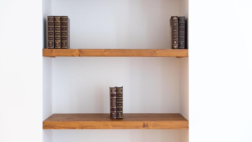 The library in Az apartmant