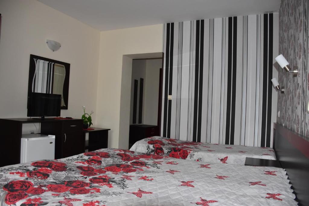 Postel nebo postele na pokoji v ubytování Hotel Sea Star Приморско
