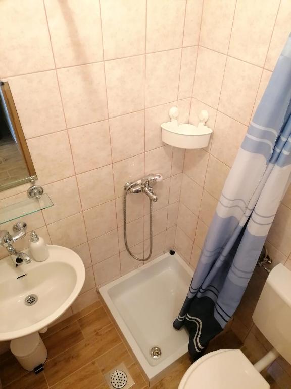 Kúpeľňa v ubytovaní Apartments Amfora