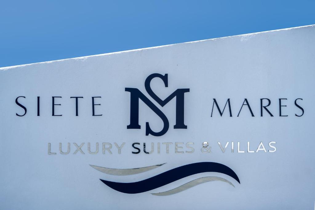 Certyfikat, podpis lub inny dokument wystawiony w obiekcie Siete Mares Luxury Suites