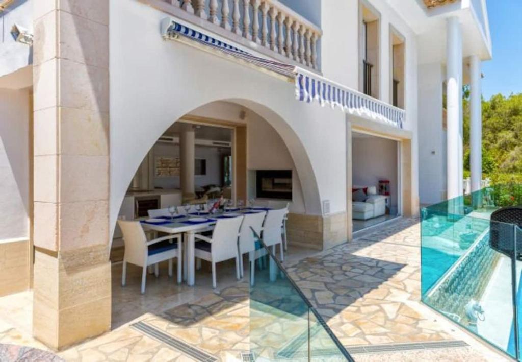 Balkón nebo terasa v ubytování Villa Ocean View