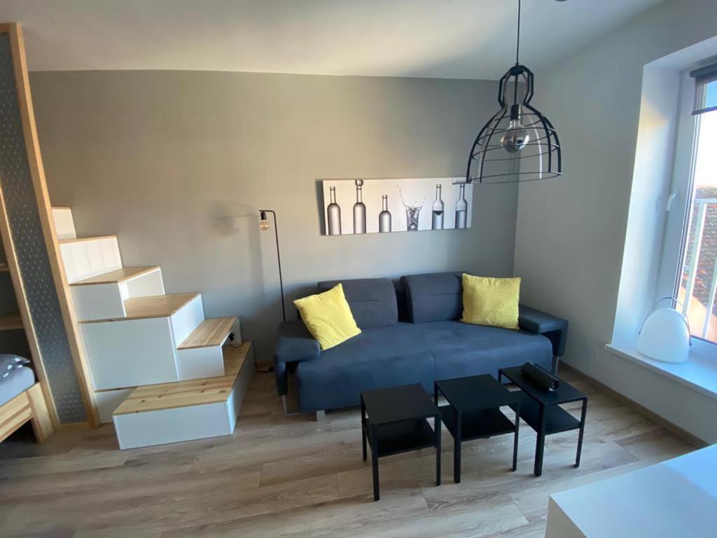 Posezení v ubytování Apartmán Domenica 404