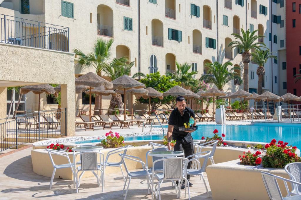 Basen w obiekcie Hotel Hopps lub w pobliżu