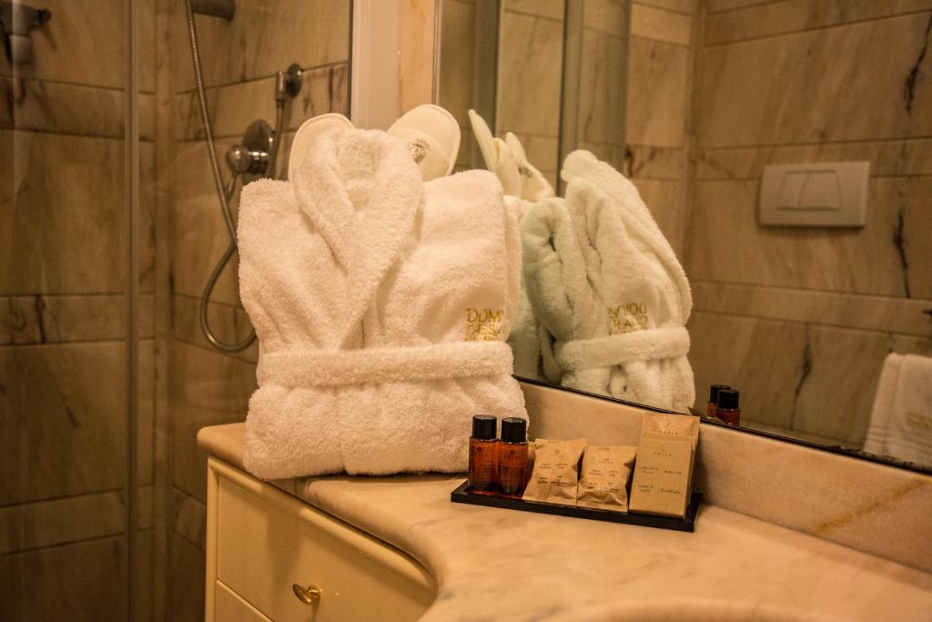 Koupelna v ubytování LH Hotel Domus Caesari