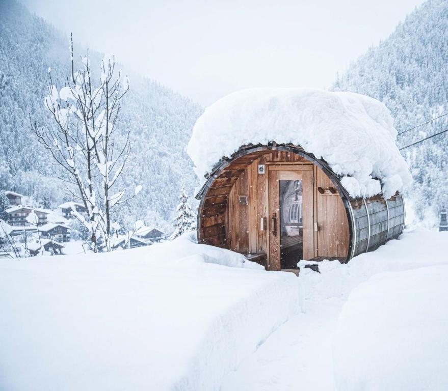 La Ferme зимой
