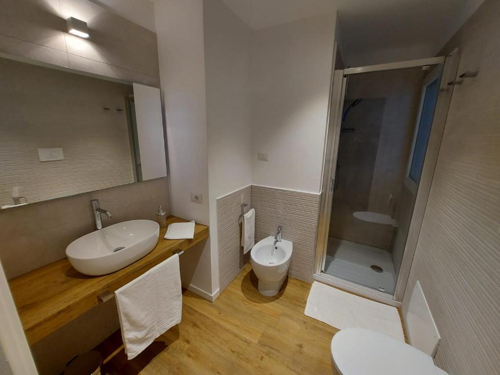 Kúpeľňa v ubytovaní Casa Fadda