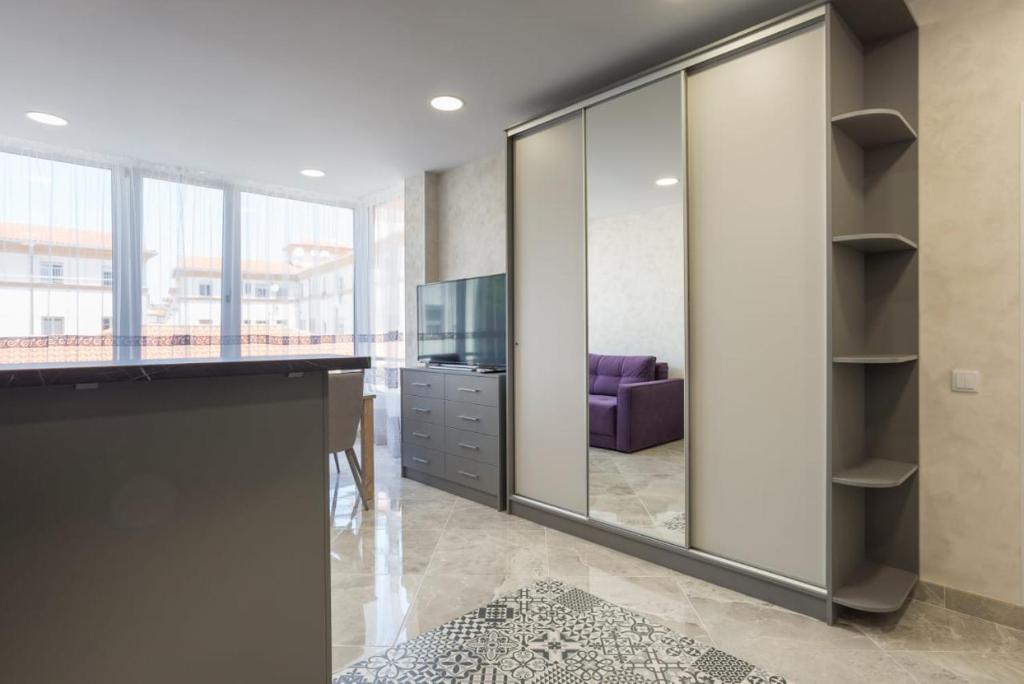 Kuchyň nebo kuchyňský kout v ubytování Dream House Rooms Malaga - Habitacion en el apartemento