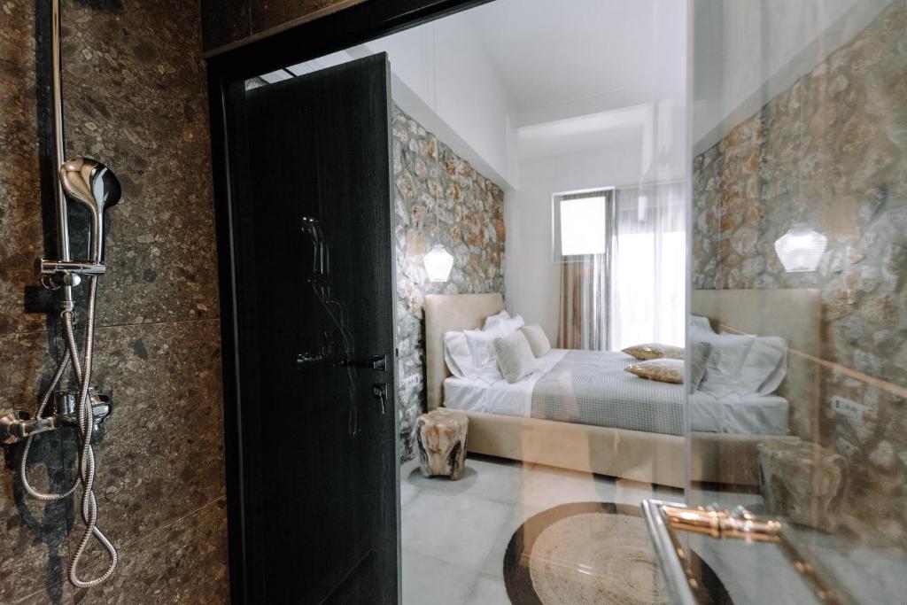 Postel nebo postele na pokoji v ubytování Brillante Villa