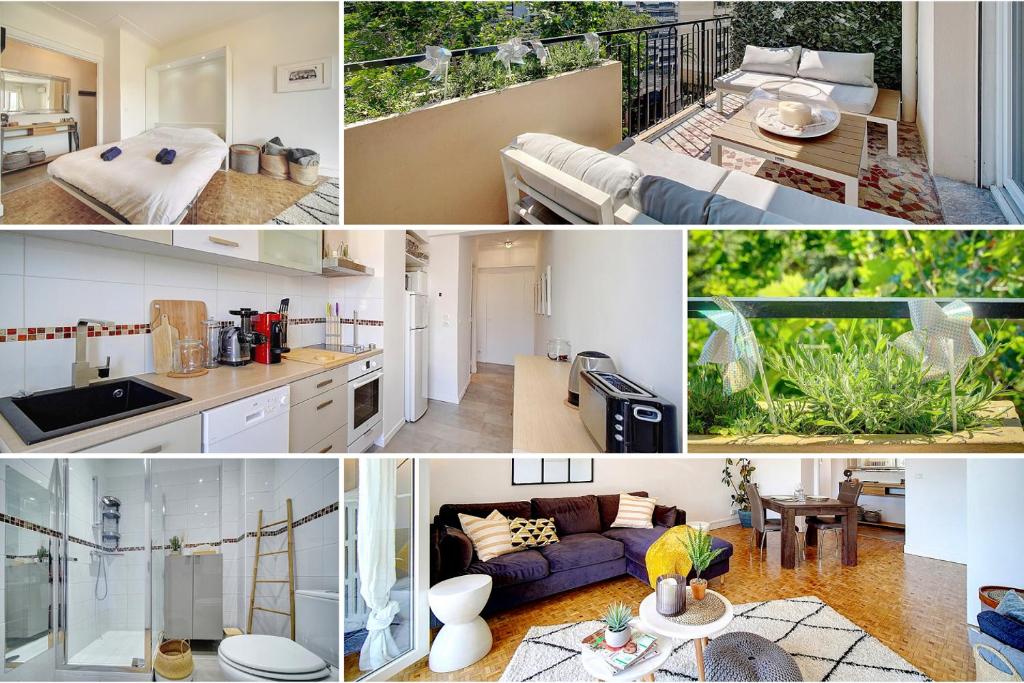 Elisa - Traversant - Terrasse - Verrière Côte d'Azur - Apartamento