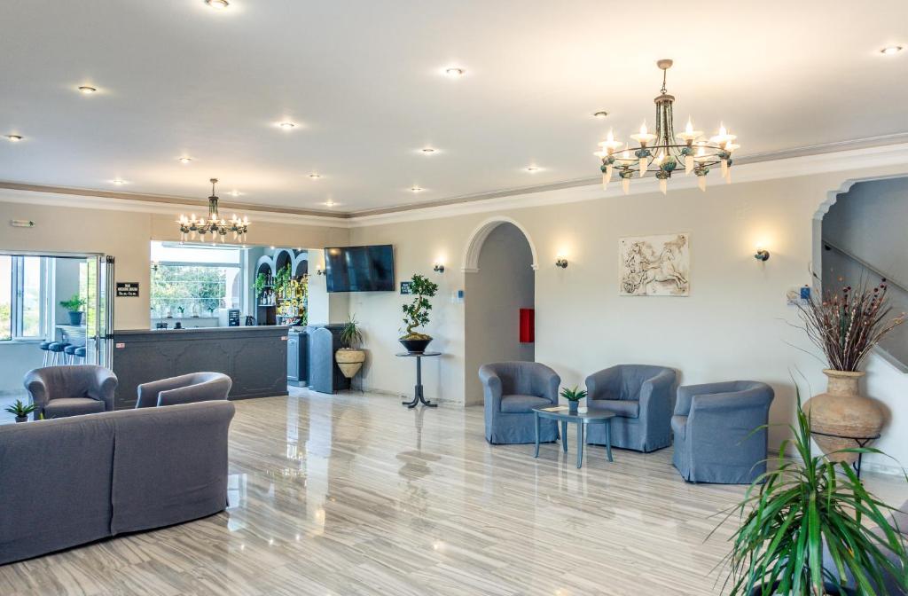 Posezení v ubytování Erofili Hotel