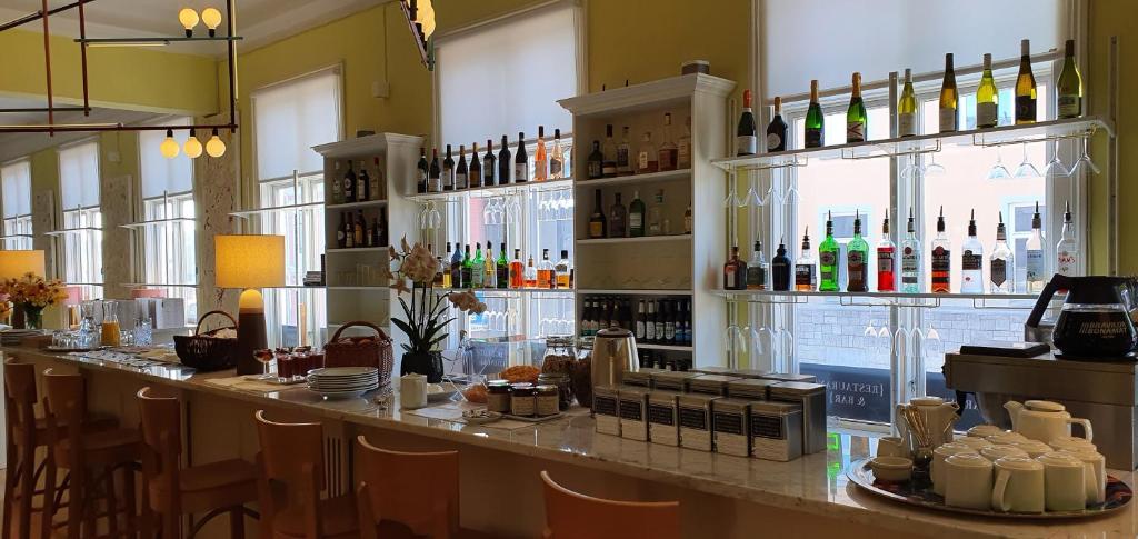 Nápoje v ubytování Prästgården Hotell & Bryggeri