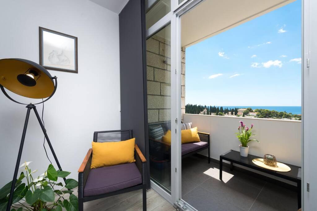 Μπαλκόνι ή βεράντα στο Apartman Leda