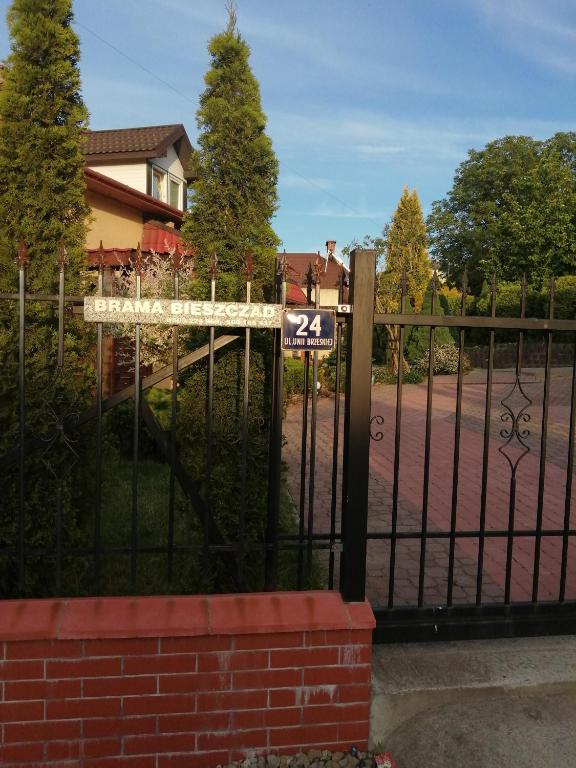 Vonkajšia záhrada v ubytovaní Brama Bieszczad