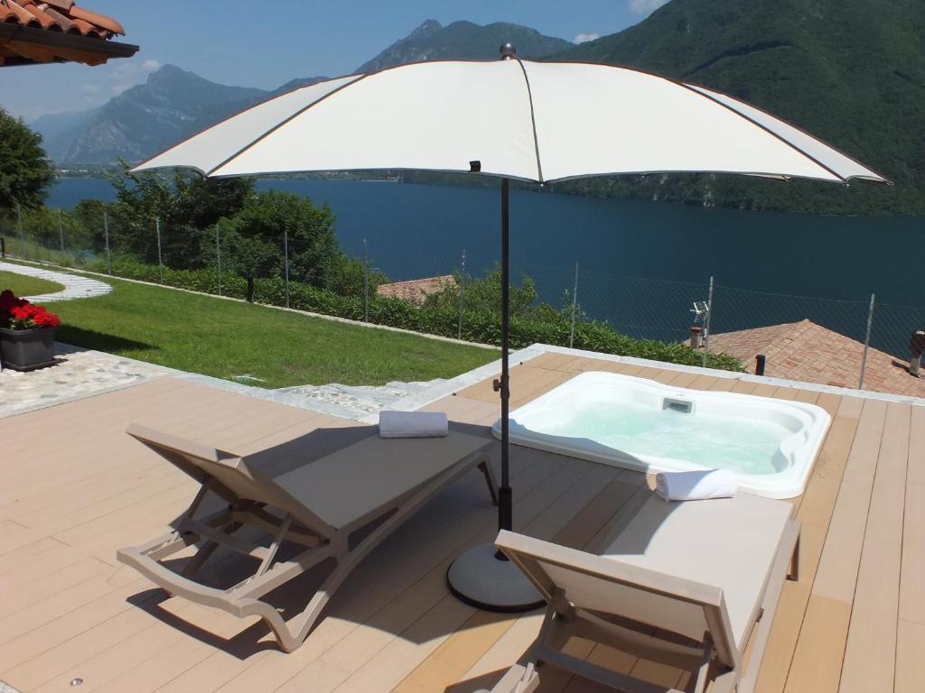 Rocca d'Anfo B&B-Apartments Lake View - Appartamento Con Terrazza