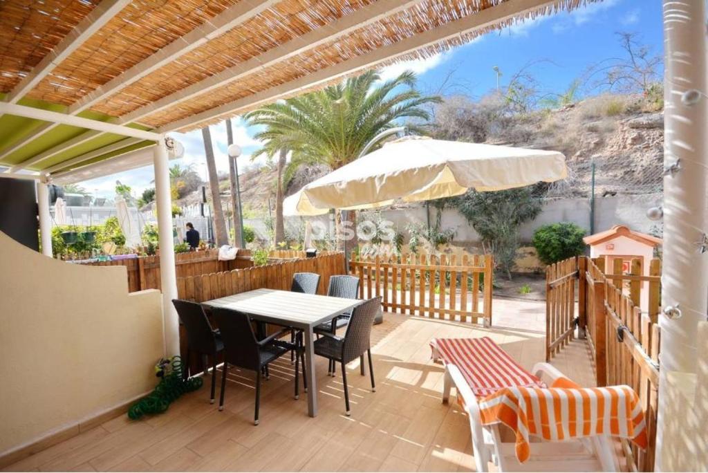 En restaurang eller annat matställe på Maspalomas Green Oasis