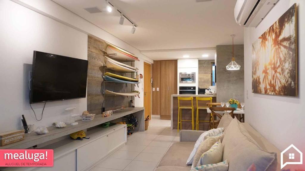 Lindo Flat 3 Quartos em Muro Alto - Ecolife - Por Mealuga!