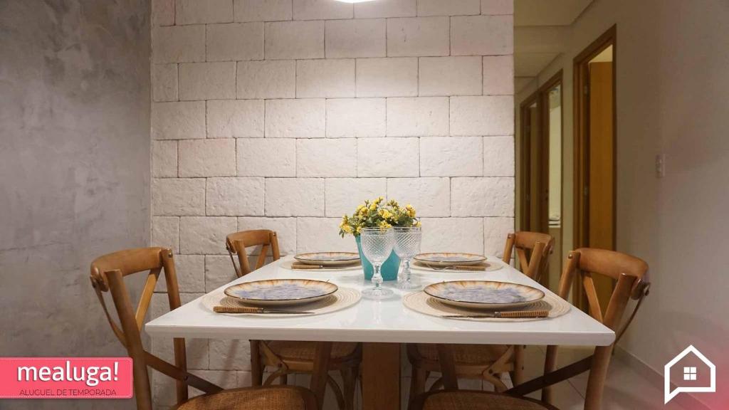  Lindo Flat 3 Quartos em Muro Alto - Ecolife - Por Mealuga!