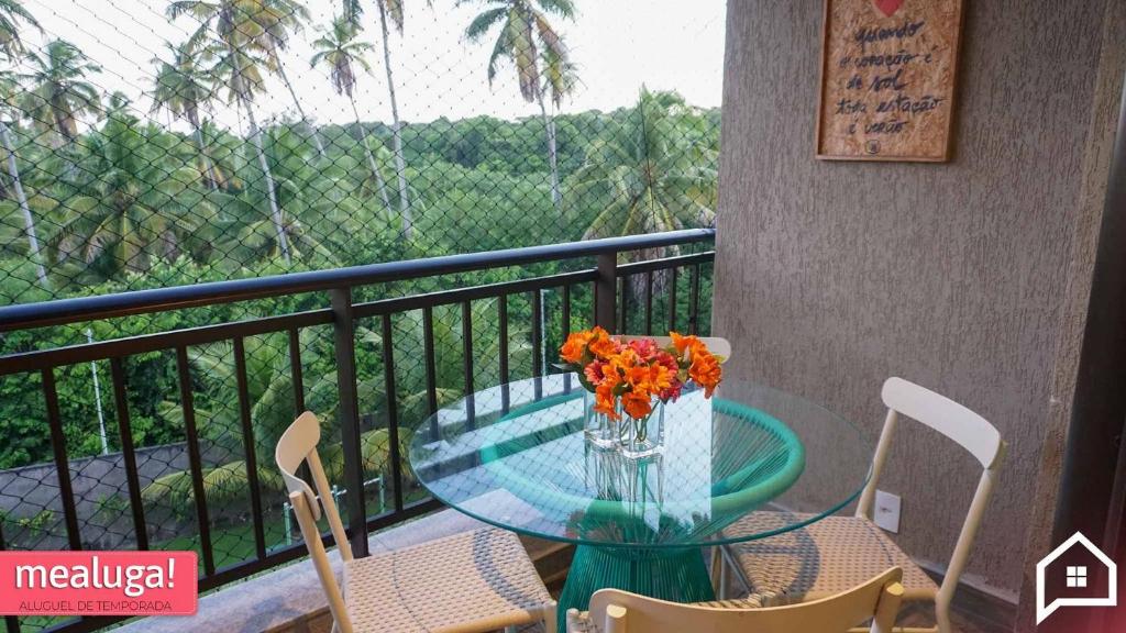  Lindo Flat 3 Quartos em Muro Alto - Ecolife - Por Mealuga!