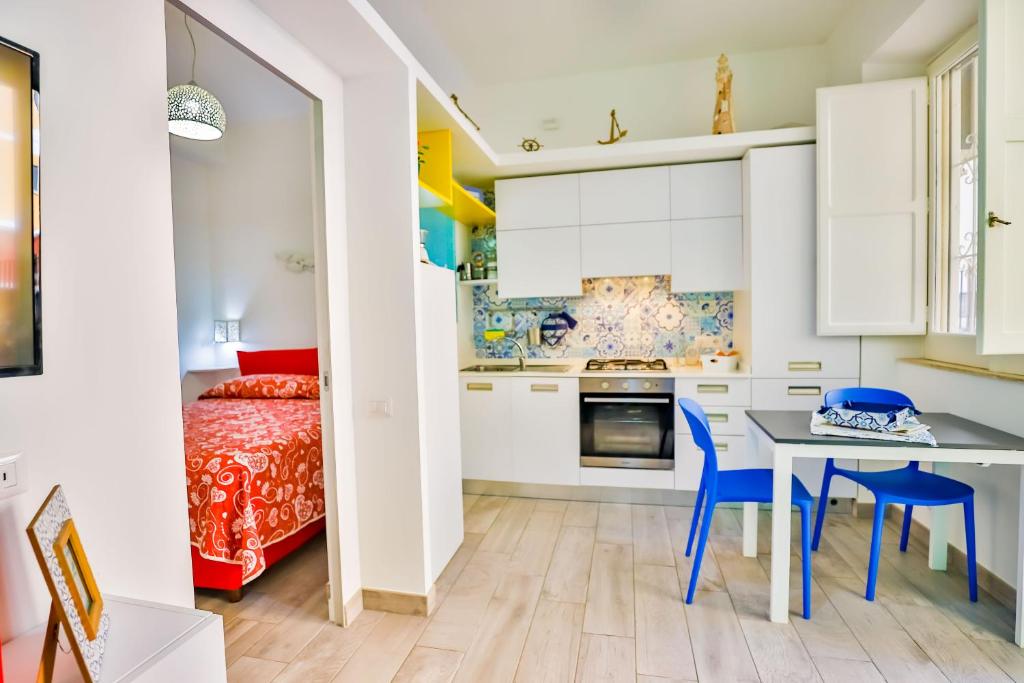Η κουζίνα ή μικρή κουζίνα στο Casa di Linda