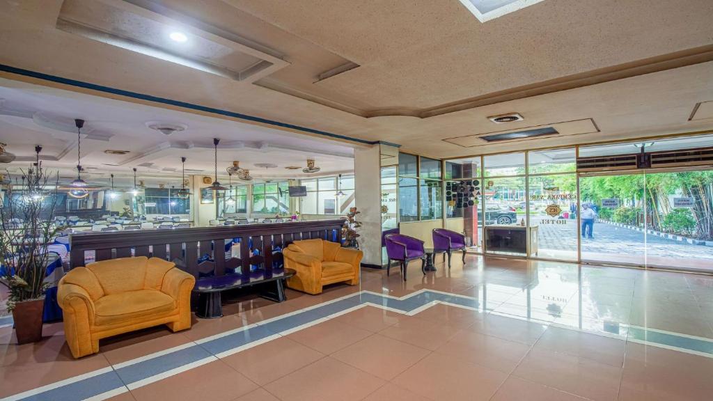 Posezení v ubytování Hotel Cempaka Sari