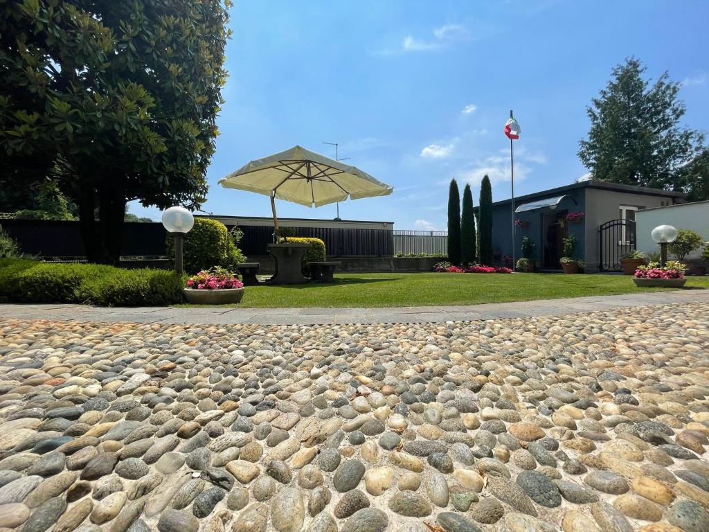 Zahrada ubytování B&B Margè