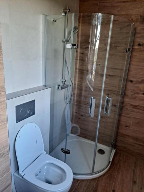 Koupelna v ubytování Wellness Apartmány Panorama