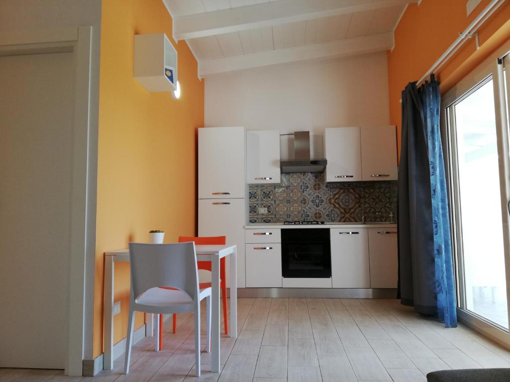Kuchyň nebo kuchyňský kout v ubytování La Gramigna Villette