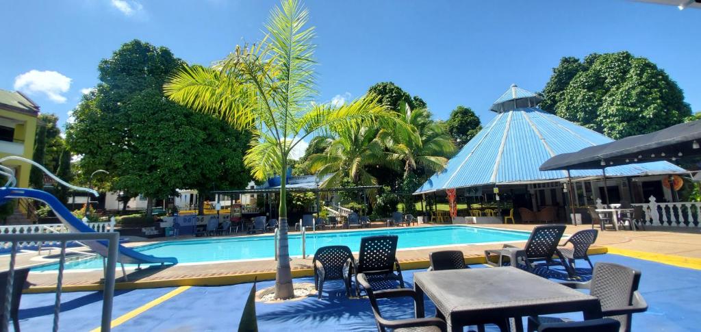 Bazén v ubytování Hotel Campestre Villa Yudy nebo v jeho okolí